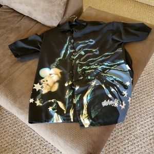 BOB MARLEY MENS BOWLING SHIRT